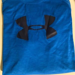 Under Armour Blue Youth tee.